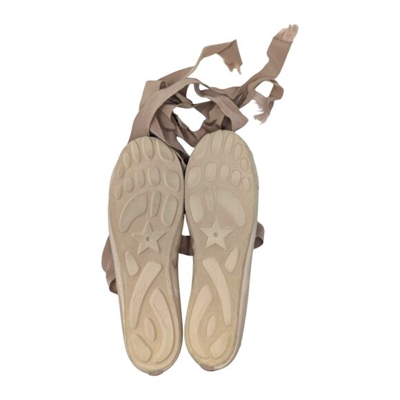 Christian Dior Spring 2019 ballet flat sneaker sneakerina ribbon ties pink 37 - Picture 14 of 15